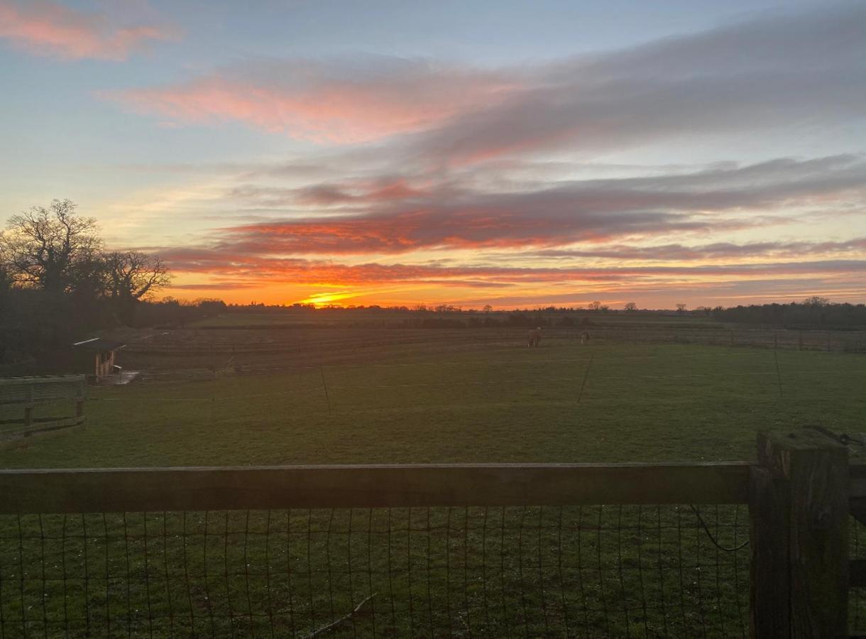 Near Woodbridge The Annexe Eyke Fantastic Views With Dog Secure Garden And Paddock Villa Eksteriør billede